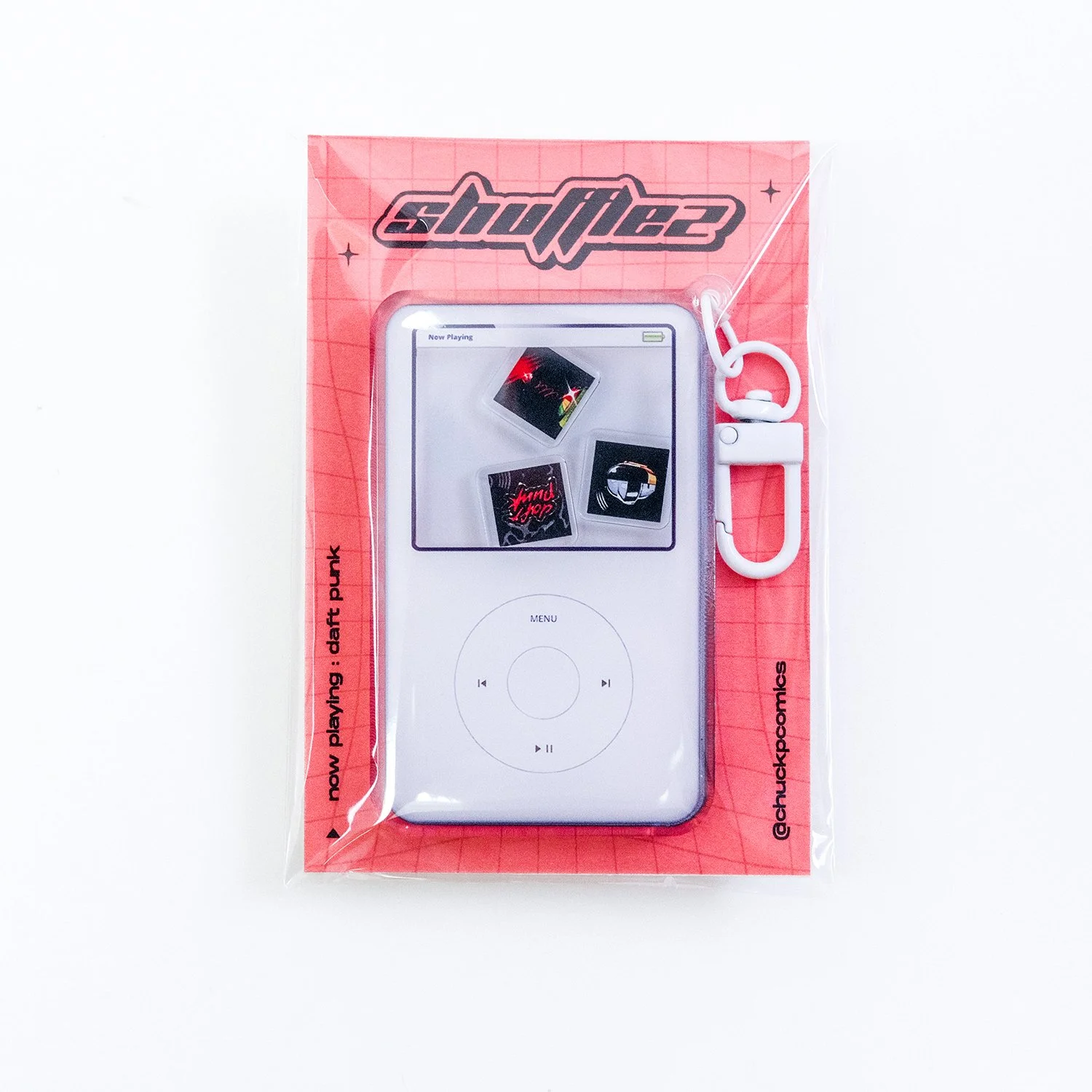 Daft Punk shaker keychain — ChuckpComics